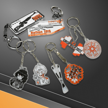 Акриловые брелоки